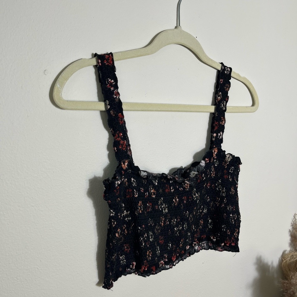 Storia Floral Smocked Top